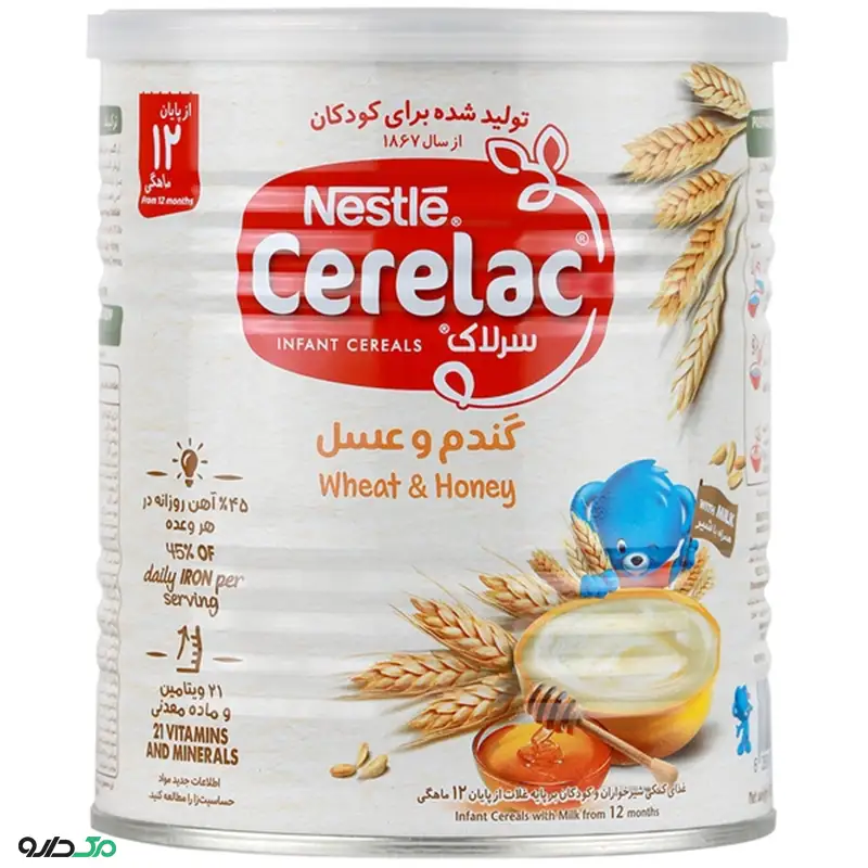 سرلاک گندم و عسل نستله